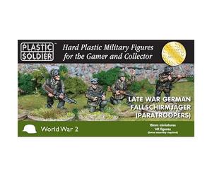 Plastic Soldier 15mm Late War German Fallschirmjager (Paratroopers) # WW2015013