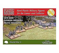 Plastic Soldier Late War German Heavy Weapons 1/72nd Miniature, Multicolor