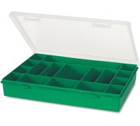 Plastic Sorting Storage Box 17 Compartments 54 x 330 x 247 MM