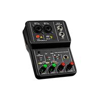 Plastic Sound Card Portable Professional Small 220V Audio Mixer Indoor Home Studio Live Streaming Phone Console