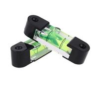 Plastic Spirit Level Bubble Vial Replacement for Precision Cylinder Level with Single Line Horizontal Bead, Green, 68 x 16.3 x 18 mm, Dura(B)