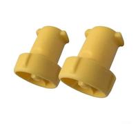 Plastic Spray Nozzle for Karcher OC3 2.8cm Compact | Generates thick foam for cars, bikes, furniture; 2-pack value set, yellow plastic build, easy for snap-on fit