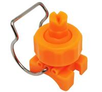 Plastic Spray Nozzle With Clip,Adjustable Atomization Nozzle,Industrial Grade,Fan Shape 6530,65 Spray Angle,32-35mm Clamping Diameter,2pcs