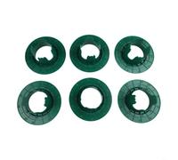 Plastic Sprinkler Head Guard 17cm UV Resistant Green | 6 pack green guards, for shields from mower blades, prevents foot traffic damage, extends sprinkler life