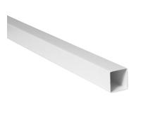 Plastic Square Tubes White, Pvc Box Section, Pvc Pipe, 1 Metre, 50X50mm