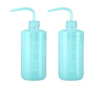 Plastic Squeeze Wash Bottle Wash Bottles 500ml Squeeze Washing Bottle Succulent Watering Bottle,Water Irrigation Bottle Squeeze Sprinkling Can Plastic Wash Plant Bottle 2pcs Blue