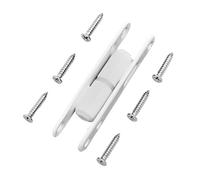 Plastic Steel Flat Hinge Folding Aluminum Alloy Screen Window Loose Leaf Detachable Home Improvement Door Hardware for Doors,Windows(C)