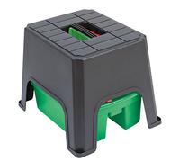 PLASTIC STEP AND STORE. WORKS AS BOTH A STORAGE FACILITY AND A MINI STEP