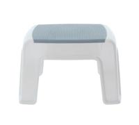 Plastic Step Stool Bathroom Foot Step Stool for Kids Potty Training Toddler Booster Step Adults Multipurpose Kitchen Indoor Outdoor Utility Stool Lightweight Durable Plastic Stool (White)