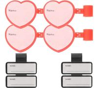 Plastic Stethoscope 8pcs Identification Cards Name Tags