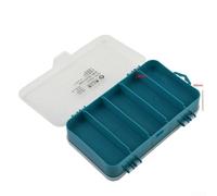 Plastic Storage Box, 8-Slot Organizer Case for Screws Bolts Nails Nuts with Compartmentalized Design for Workshop and Home Use