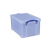 Really Useful Storage Box 14 Litre Open Front Clear, Clear