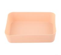 Plastic storage box with compartments for kitchen and desk organization, for sorting small tableware and maintaining a clutter workspace (C)