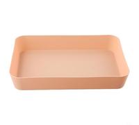 Plastic Storage Box with Grid-Like Interior Layout for Drawer-Based Sorting of Utensils Pens Staples Buttons and Similar Items (K)