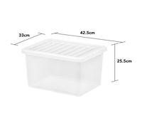 00; 25375; Clear Lid 25L Box