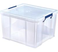Plastic Storage Boxes with Lids ProStore Plastic Storage Box BANKERS BOX 48L