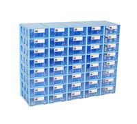 Plastic Storage Drawer Organizer for Crafts and Tools - Stackable Teacher Toolbox Bead & Small Parts Cabinet for Garage, Home, Business & Scrapbooking