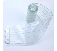 Plastic Strip Strip Curtain, Transparent PVC Door Curtain, The Above is The Price of 1 Piece, Need A Few Pieces to Shoot A Few Pieces! Suspended(Height 2.3m)