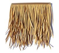 Plastic Stubble Roll Simulated Stubble Faux Fur Straw Imitation Plastic Decorative Straw for Wine Farm Decoration Man-Made for Grass Roof(Yellow3,20pcs)