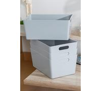 Plastic Studio Basket 4.02 Rectangular Wham Grey One Size