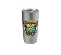 Plastic Surgeon Reconstructive Cosmetic Surgery Doctor MD Stainless Steel Insulated Tumbler