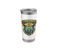 Plastic Surgeon Reconstructive Cosmetic Surgery Doctor MD Stainless Steel Insulated Tumbler