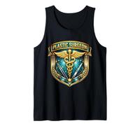 Plastic Surgeon Reconstructive Cosmetic Surgery Doctor MD Tank Top