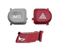 Plastic Switch Button Cover Compatible With Motorcycle Function Accessories Fits F700GS F800GS F800GS Adventure F800R F800GT And 800 GS Models(Left)