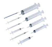 Plastic Syringes, 5/8/10/20Pcs Syringe, 1-60ml Liquid Measuring Syringe With Luer Slip Tip For Refilling And Measuring Liquids, Scientific Labs Experiment, Feeding Pets (Needle/needle-free)(3ml (needl