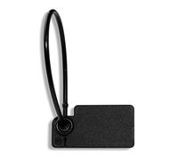 Plastic Tag, 100Pcs 160mm Hang Tag Plastic Disposable Garment Security Label Tags for Clothes Shoes