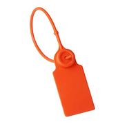 Plastic Tags, 100Pcs Garment Hang Tags Plastic Clothes Bag Shoe Product Security Seal Label Tag for Clothing 180mm