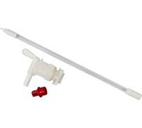 Plastic TAP + Sediment Reducer + Bottle Filler Home Brew Alcohol Wine Yeast Beer