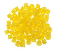 Plastic Tattoo Ink Cups Caps Pot Pigment Permanent Makeup Supply