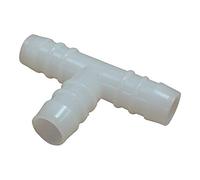 Plastic Tee Connector Hose Joining T-Junction, 2 Into 1 Adaptor (1, 1/2")