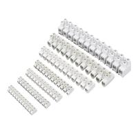 Plastic Terminal Blocks X3-1012 2012 3012 Double Row Barrier electric Wire Connector 12 Pin Flame retardant High power terminal