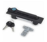 Plastic Three-Digit Combination Lock Metal Compression Lever Latch Adjustable Flush Lever for Ships Part 6.3 Inch 1Pcs