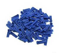 Plastic Tile Spacers 100Pcs for Accurate Wall and Floor Tile Installation Positioning Clips