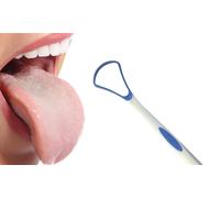 Plastic Tongue Scraper: Nine