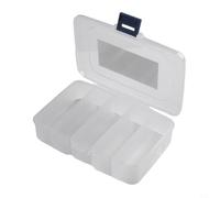 Plastic Tool Screws IC Storage Box Craft Organizer Small Part Container Case with Hook Design for Fishing Gear Bait Hardware Tools and Other Parts