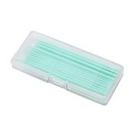 Plastic Toothpick 40 PCS Tooth Picks Brush Interdental Double-Headed Oral Dental Picks Cleaners with Portable Box