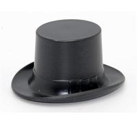 Plastic Top Hat, Dolls House Miniature Clothing