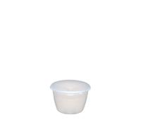 KitchenCraft Plastic Pudding Basin and Lid, 150ml