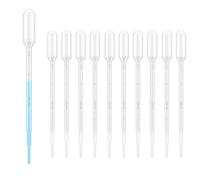 Plastic Transfer Pipettes, Disposable Pipette Transfer Pipettes for Essential Oil Pipette Makeup Tool(1ml/3ml/5ml) (200 pcs, 1ml)