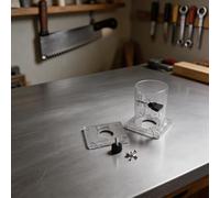 Plastic Transparent Base for Trimmer Router Devices Designed to Fit for 3701 and 3703 Models Performing Edge Banding Trimming