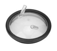 Plastic Transparent Milk Bucket Lid And Gasket For Milking Machine Two Open Lid Durable Leak Proof Design For Goat Sheep Cow Milking 8 Inch Diameter