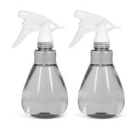 Plastic Trigger Spray Bottle 500ml & 1000ml, Water Sprayer Bottle with Adjustable Nozzle, Refillable Mist Spray Bottle for Plants, Hairdressing, Cleaning, Garden & Home Use (Pack of 2 (1 Litre ))