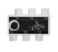 Plastic Tuner Pitch, E-B-G-D-A-E Hand Tuned Brass Reeds for Electric or Acoustic Guitars