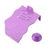Plastic Turtle Basking Platform Floating Island Climbing Ramp for Aquarium Fish Tank Durable PP Material Yellow Purple Optional Size S L (Purple S)