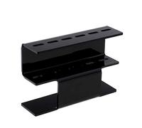 Plastic Tweezers Scissors Display Stand Holder Shelf For Eyelash Extensions Black