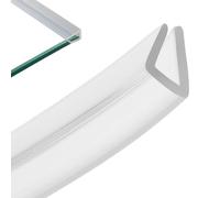 Plastic U Channel Edging Trim, 3M U Channel Edging Trim, Transparent PVC U-Seal Channel Edge Protector Sheet, Fits 3-5mm Edge 9.84Ft Length, 0.28 Height U Channels Edgings